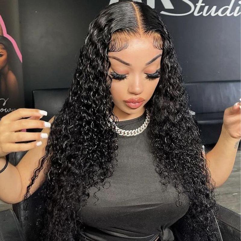 [NEW IN] OQ HAIR Water Wave Pre Bleached Tiny Knots Pre Cut Lace 7x5 HD Wear Go Glueless Wigs Human Hair Wigs For Beginners