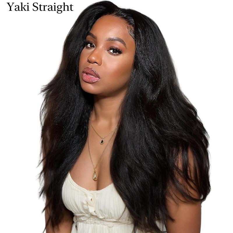 Nadula EasiContour V Part Yaki & Kinky Straight Minimal Leave Out Glueless Curly Wig For Workwear Lover