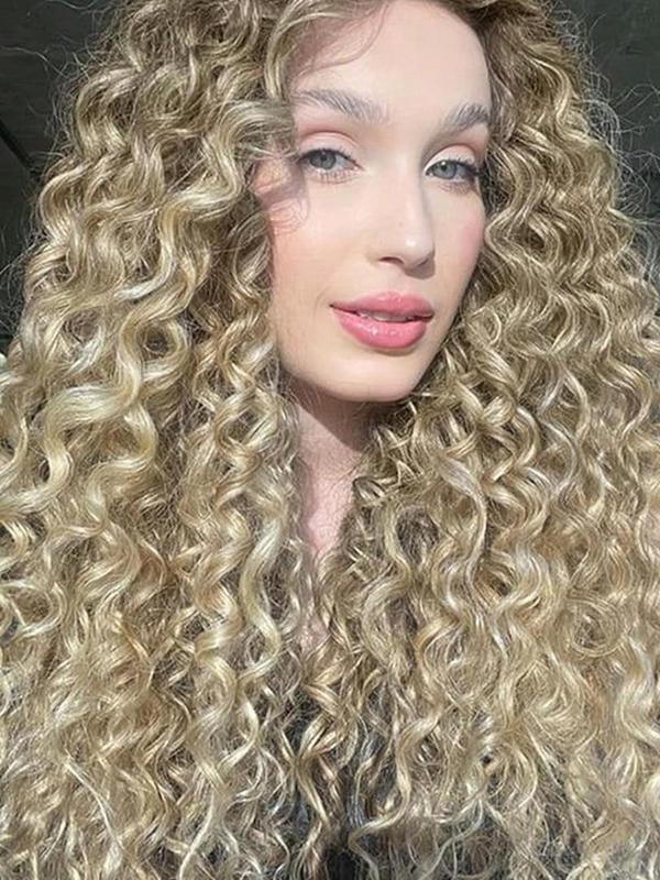 24 Inch Long Curly Clip-in Hair Extensions, Gorgeous Fluffy Hair Pieces for Women, Synthetic Heat Resistant Fiber Hair Extensions for Party, Daily Use, for  Hairstyle Ideas