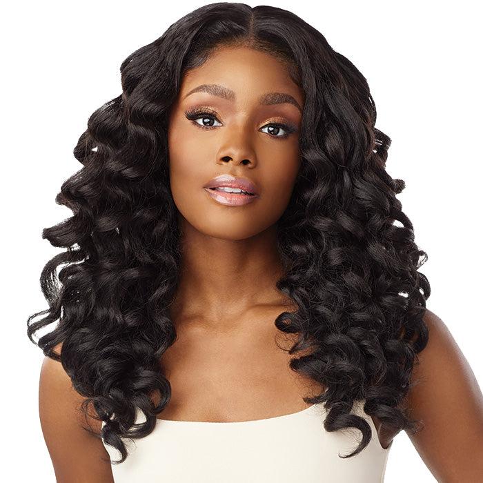 Sensationnel Curls Kinks & Co Glueless Textured HD Lace Front Wig - Y-PART KINKY WAND CURL 20