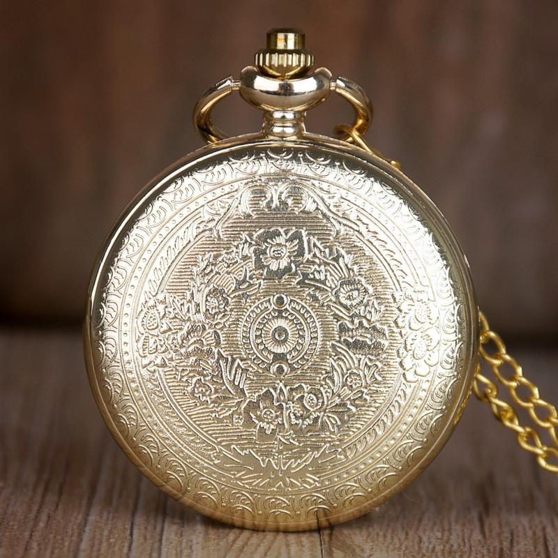 Forever Quartz Pocket Watch - Engraved 