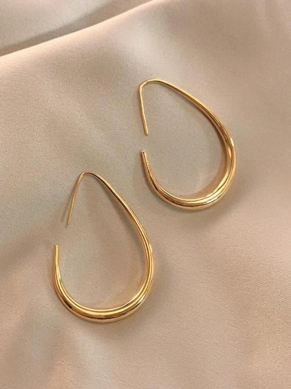 Simple Dangle Earrings, Elegant Hoop Earrings for Women, Fashion Ear Jewelry for Party, Daily Clothing Decor, Trendy All-match & Exquisite Jewelry for Gift