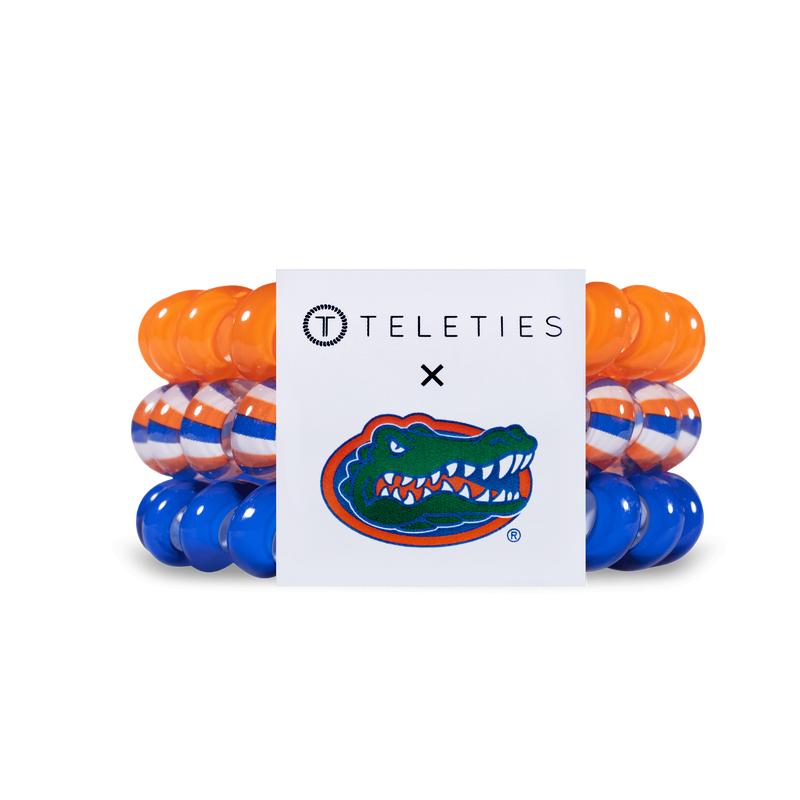 University of Florida - TELETIES Hair Ties - Set of 3