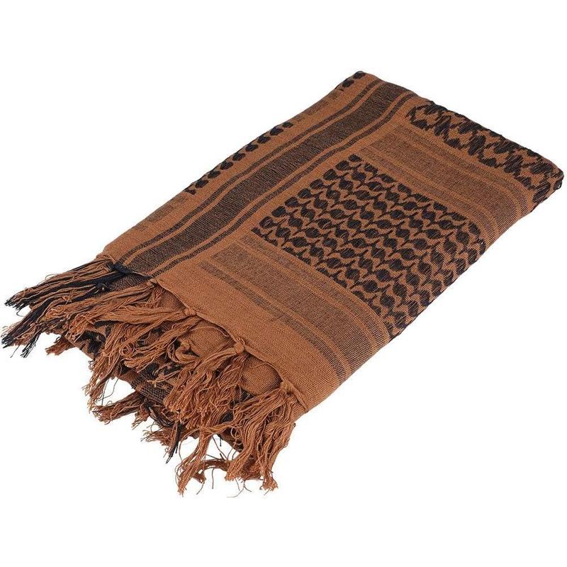 Cotton Scarf Military Shemagh Arab Tactical Desert Keffiyeh Thickened Head Neck Scarf Wrap for Women and Men 43