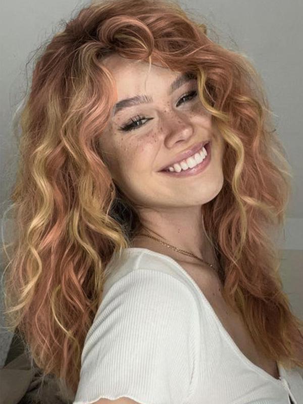 Short Curly Wavy Synthetic Hair Extensions, Clip-in Hair Extensions for Daily & Party Hairstyle Decoration, Striking Natural Fluffy Hairpiece for Women