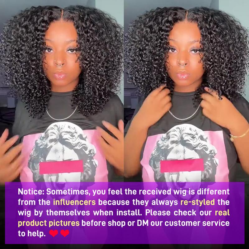 FORGIRLFOREVER Wear And Go Glueless Wig 6x4 Pre Cut Mongolian Kinky Curly Wig Beginner Friendly Ready To Go Lace Front Closure Human Hair Wig