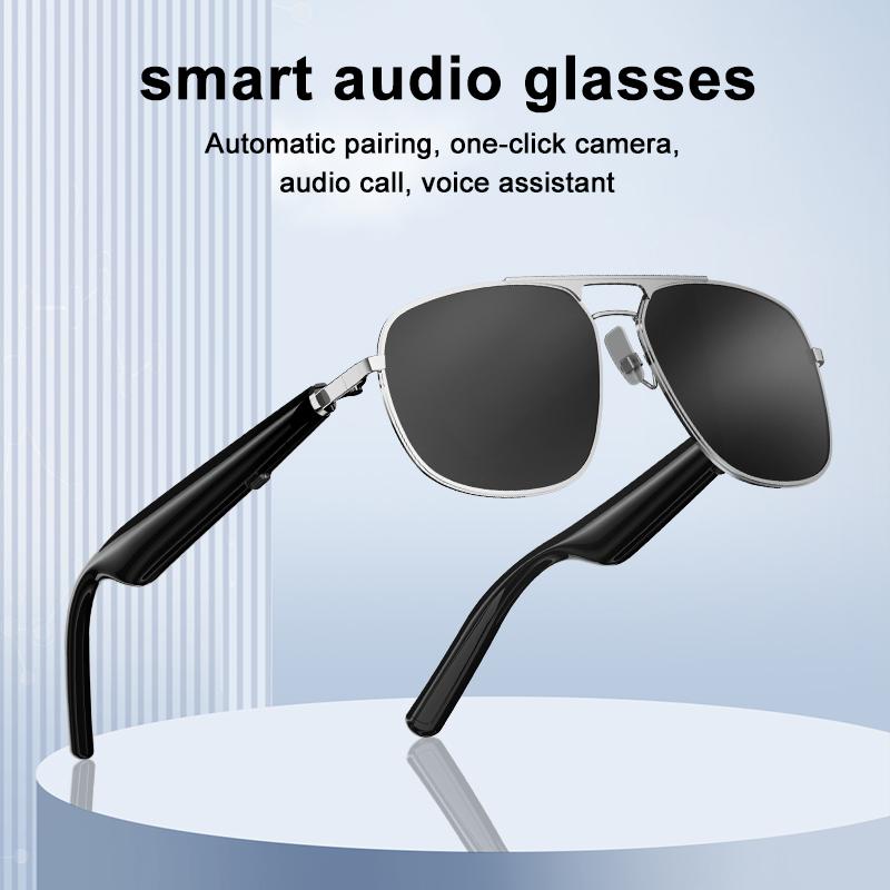 smart audio glasses Automatic pairing,audio call, voice assistant ,Video cool equipment, smart glass