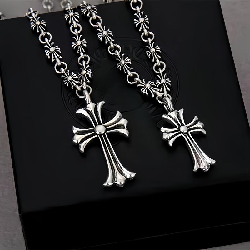 CROSS NECKLACE UNISEX CH STYLE - SIZE 22