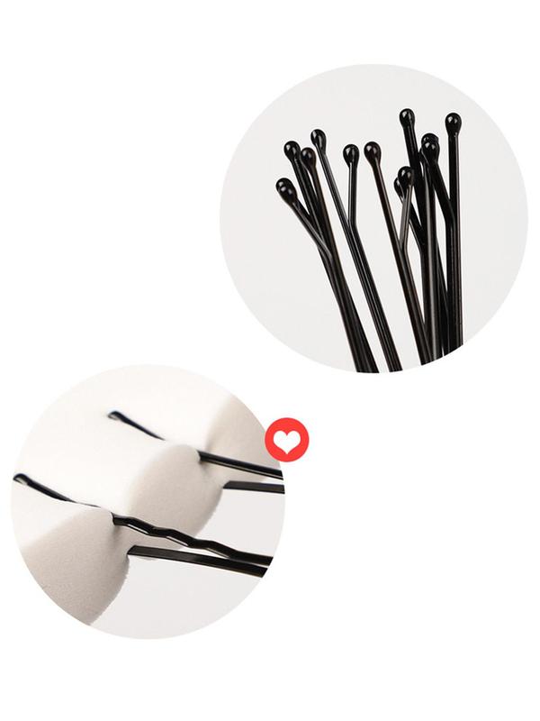 Women's Street Trend Minimalist Bobby Pin, 50pcs set Trendy Chic Side Pin, Chic Korean All-match Hair Accessories for Hairstyle Decor