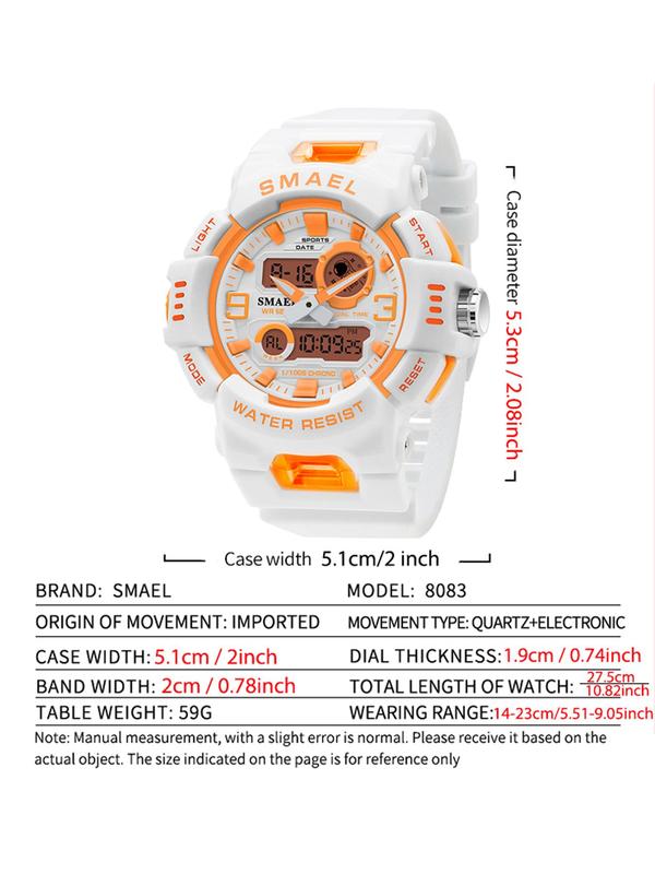 Fashion Digital Watch with Date Display for Women and Girls, Casual Sporty Quartz Waterproof Wristwatch With Box