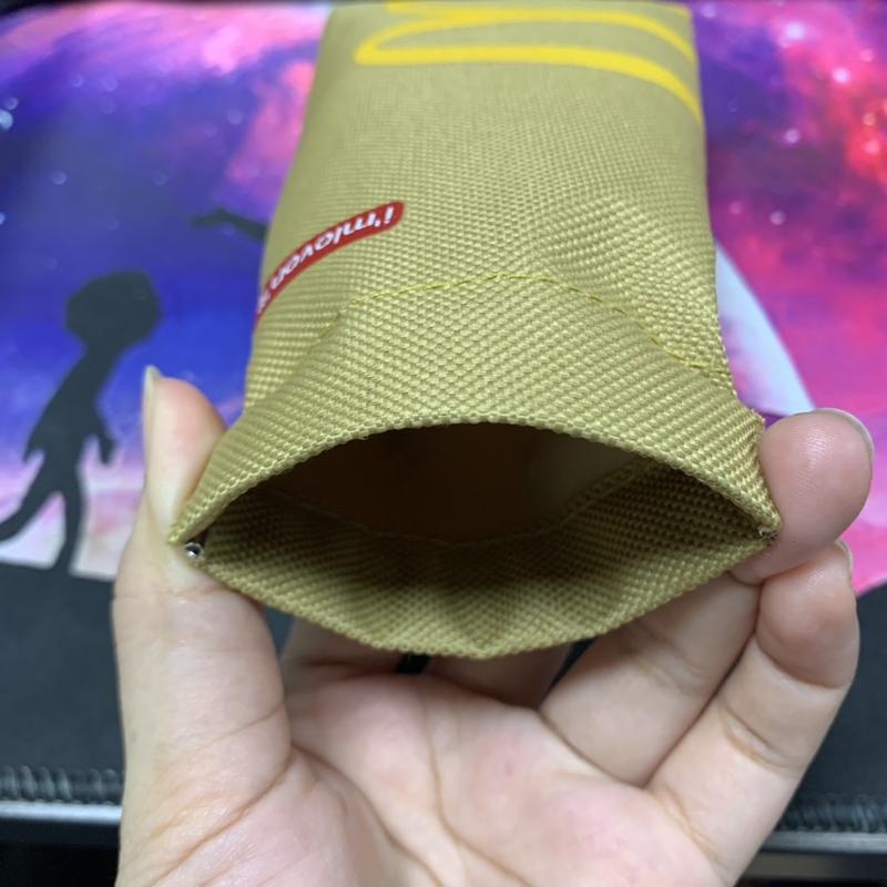 McDonald's Sunglasses Case Funny Soft Travel Eyeglass Bag for Women Men