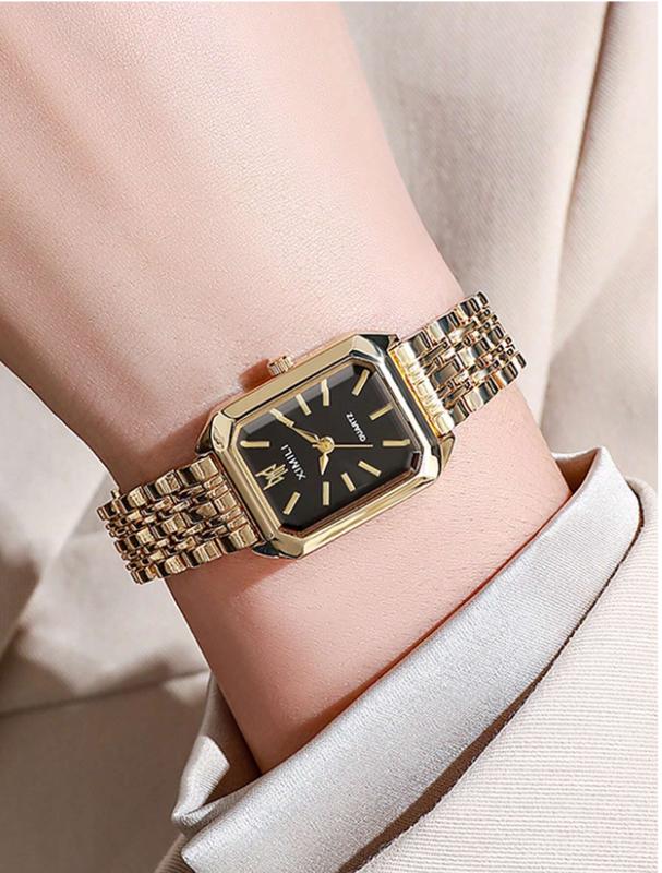 No brand Stainless Steel Quartz Watch - High-Quality Fashion Accessory