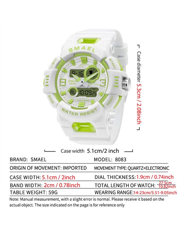 Fashion Digital Watch with Date Display for Women and Girls, Casual Sporty Quartz Waterproof Wristwatch With Box