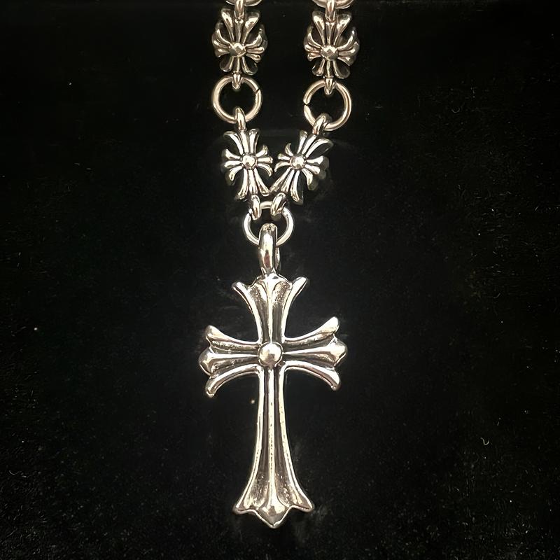 CROSS NECKLACE UNISEX CH STYLE - SIZE 22