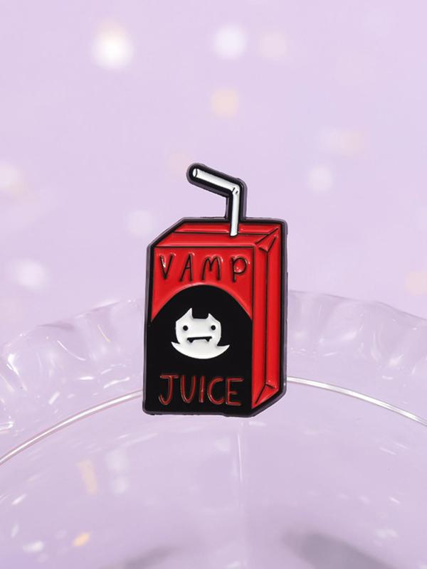 Cartoon Cat & Milk Bottle Design Brooch, Creative Alloy Badge, Clothes Accessories for Men & Women, Enamel Pin Suitable for Backpacks, Jeans, Scarves, Hats Decoration