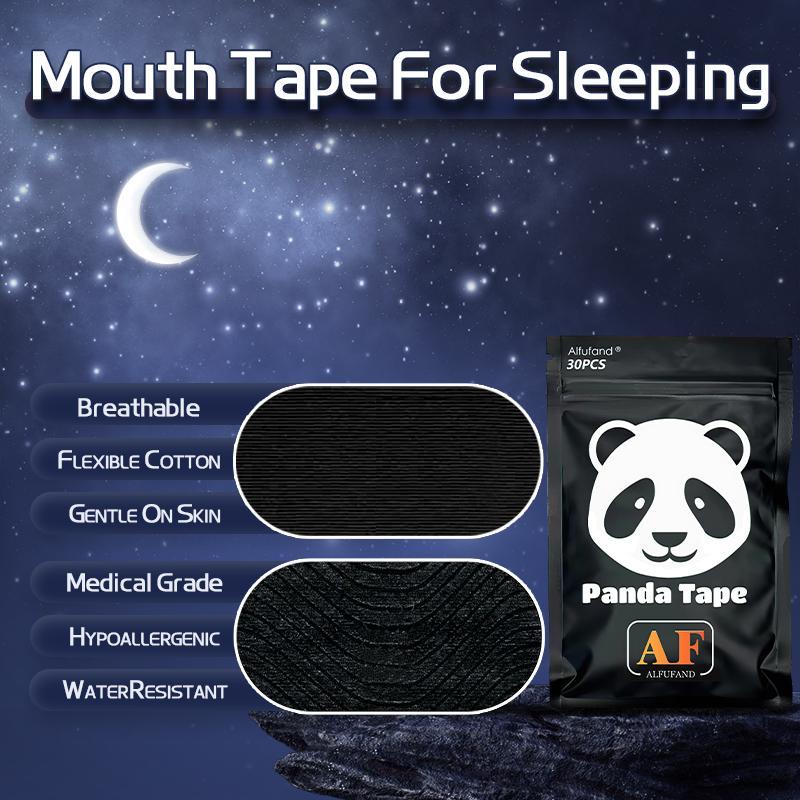 30 Pack Breathable & Elastic Mouth Tape for Anti-Snoring Sleep  Hypoallergenic, Skin-Friendly, Safe & Healthy, Halloween