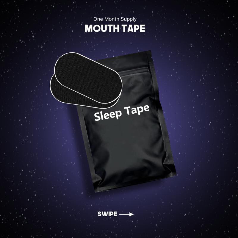 30 Pack Breathable & Elastic Mouth Tape for Anti-Snoring Sleep  Hypoallergenic, Skin-Friendly, Safe & Healthy, Halloween