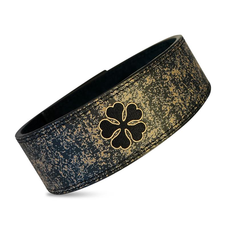 Clover Embroidered Lever Belt