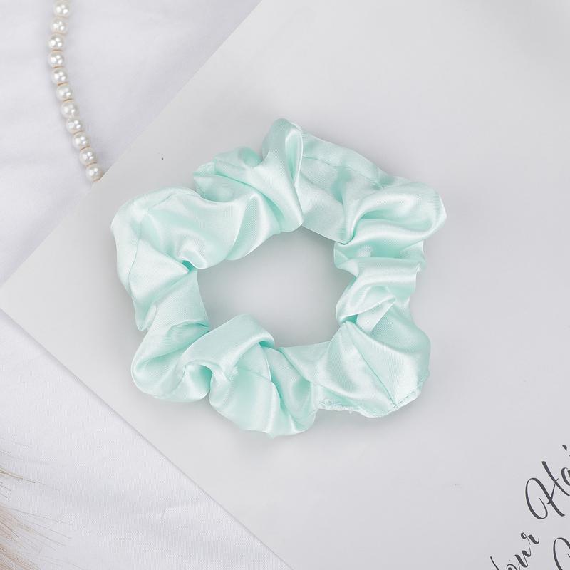 Jessie's Wig 1PCS Silk Scrunchies Large Scrunchies for Women Bright&Neutral Colors Satin Scrunchies Soft Hair Scrunchies