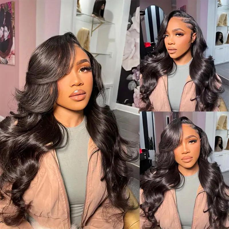 SuperNova 24 Inch Body Wave 13x6 Transparent Lace Front Wigs Glueless Human Hair Wigs For Black Women