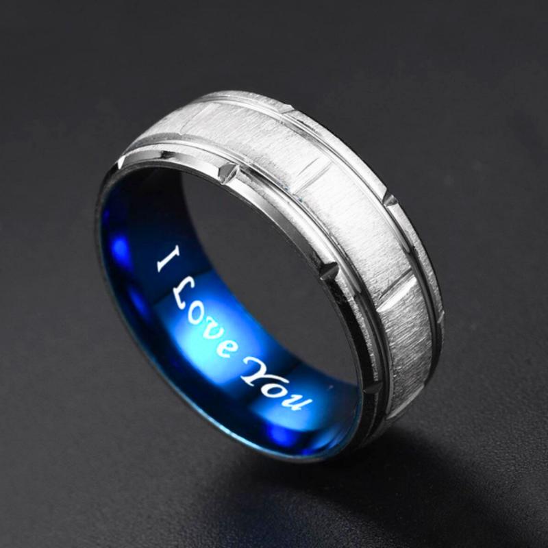 Minimalist Fashion Men's Rings Suitable For Everyday Wear, Couple Jewelry