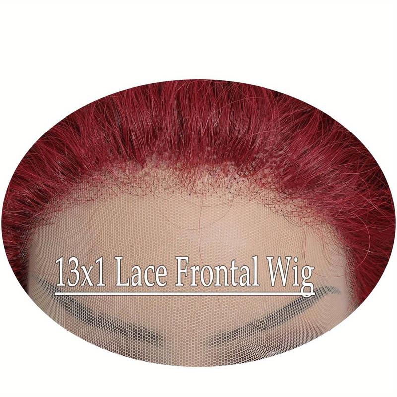 New Style Brown Short Curly Wigs Pixie Cut Lace Front Wigs 6 inch Human Hair 13X1 Pixie Cut Short Curly Burgundy Human Hair Wigs HD Lace Front Wigs Plucked Pixie Curly Wigs for Black Women 99j  wig hair  wigs