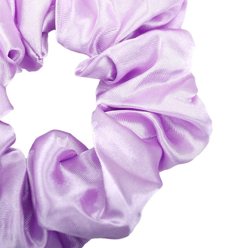 Scrunchies Hair (Random Color) Ties Silk Satin Scrunchy Silk for Hair Silk Ponytail Holders For Women