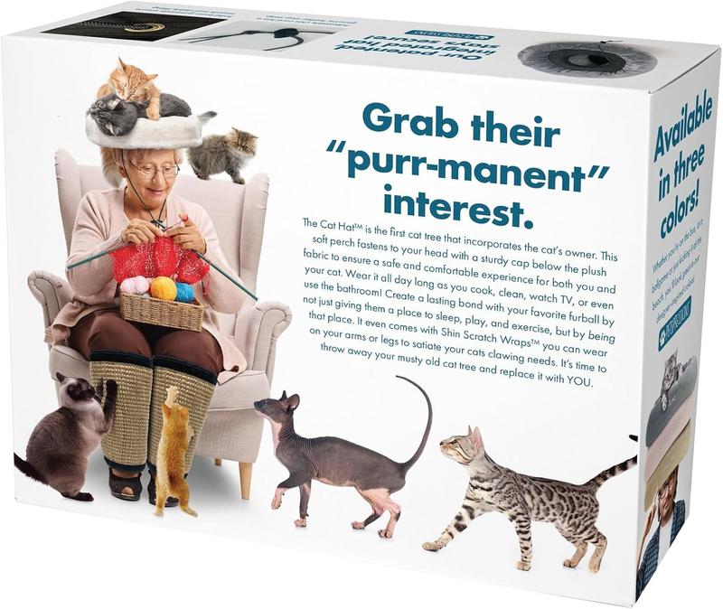 Gift Box, Cat Hat, Wrap Your Real Present in a Funny Authentic -O Gag Present Box, Perfect Novelty Gifting Box for sters, Father's Day Gag Gift Box Empty