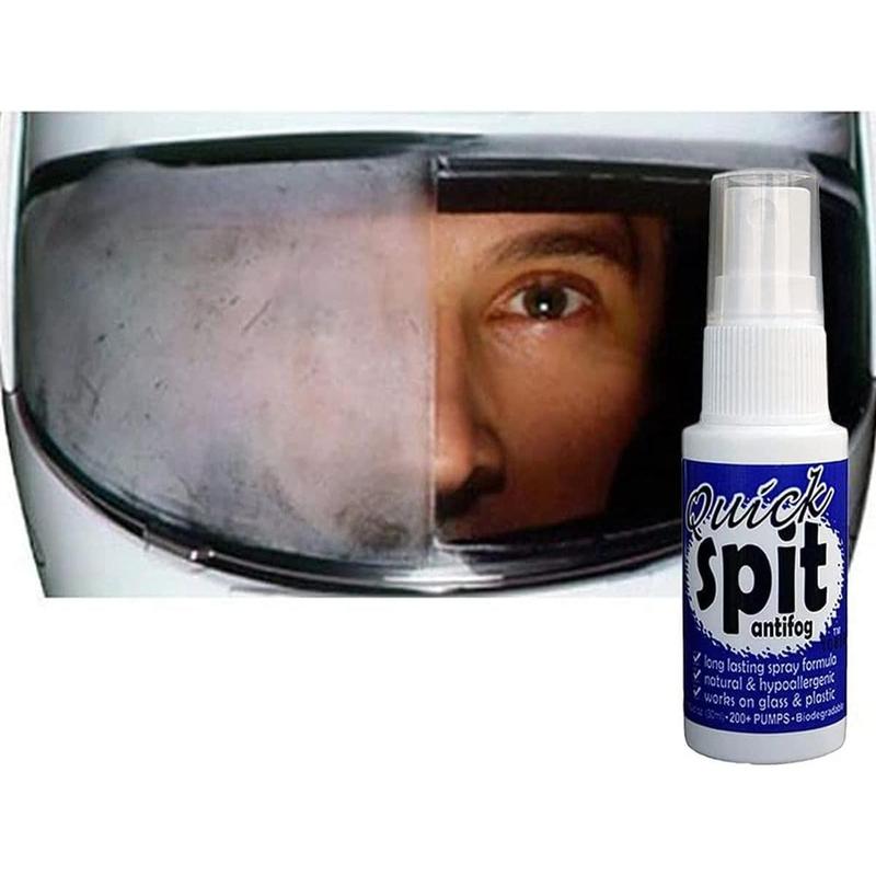 Jaws Quick Spit Anti-Fog Spray for Swim Goggles, Eye Glasses, Snorkel Mask, Scuba Divers, and Safety Eyewear, Made in The USA