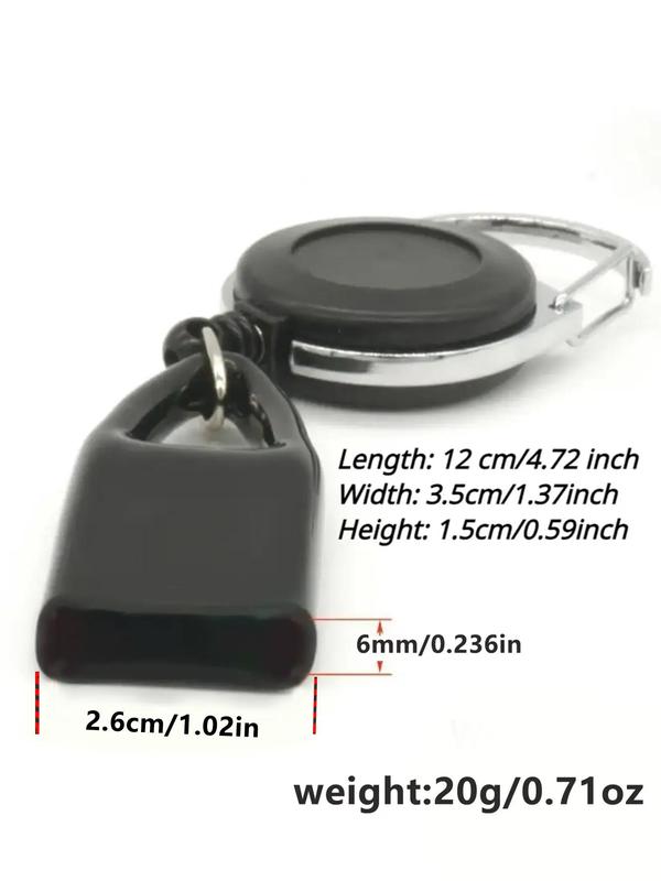 Retractable Keychain for Car Keys, Plain Keychain for Men & Women, 2024 Accessories for Daily Wear, Accessories for Birthday Gifts, Car Accessories