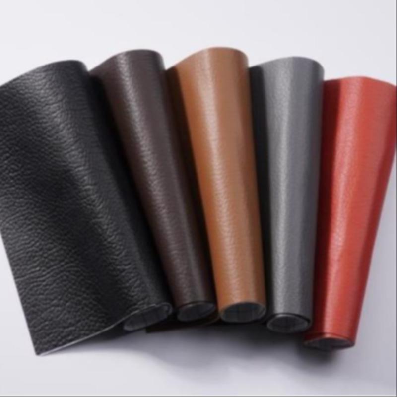 Self Adhesive Faux Leather Fabric, 1 Count Multi-purpose Decorative Faux Leather Tape, DIY Repair Patch for Sofa, Car Seat, Furniture, Handbag, Jacket