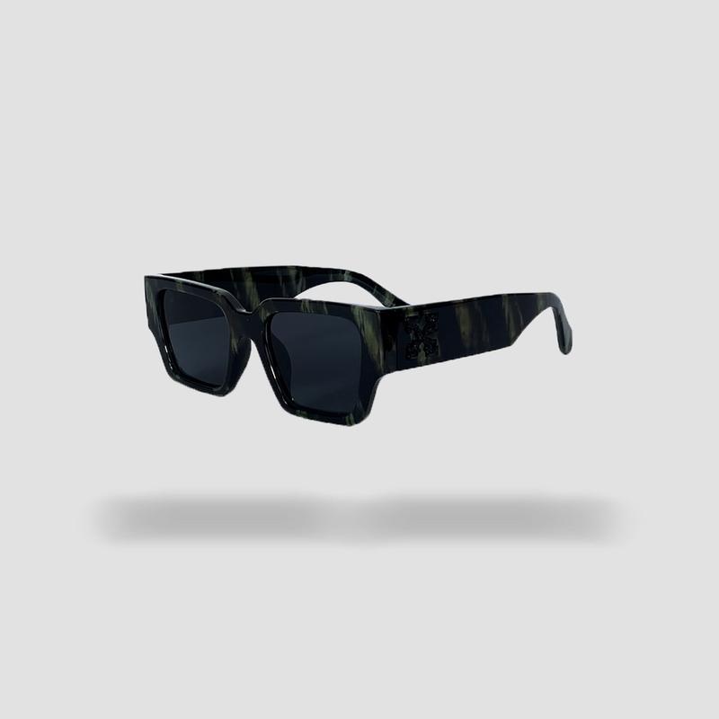 Off White Sunglasses 2024, Square Frame With Various Stylish Designs Inspired By Chrome Heart Fashion