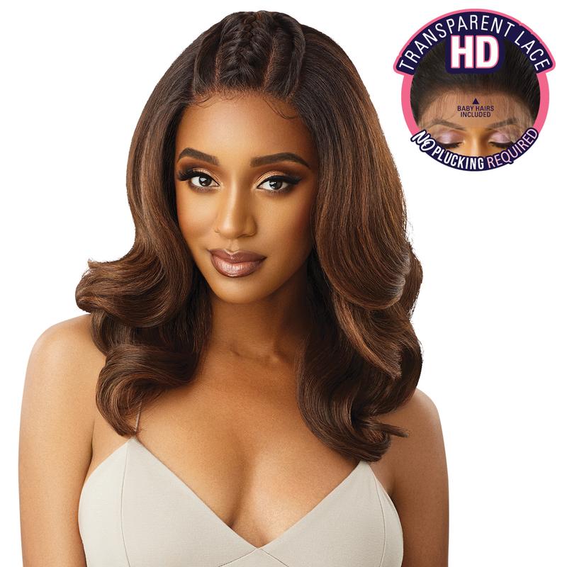 Outre Glueless Lace Front Wig Perfect Hairline Fully Hand-Tied 13X6 Lace Wig Julianne