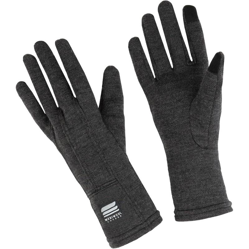 HZB MERIWOOL Merino Wool Glove Liners - Touchscreen Compatible