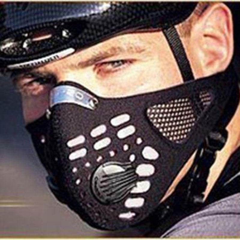 US Outdoor Anti Smoke Air Purifying Face Mask Updated Filter Multi Layer Unisex