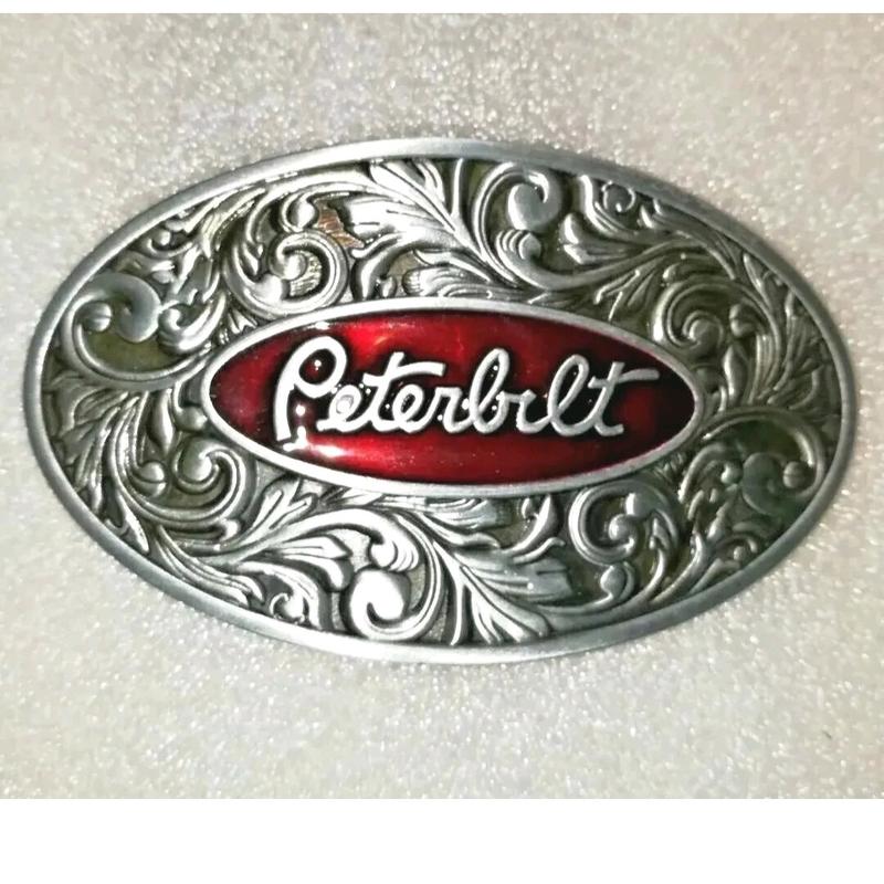 New Peterbilt truck belt buckle antique Style