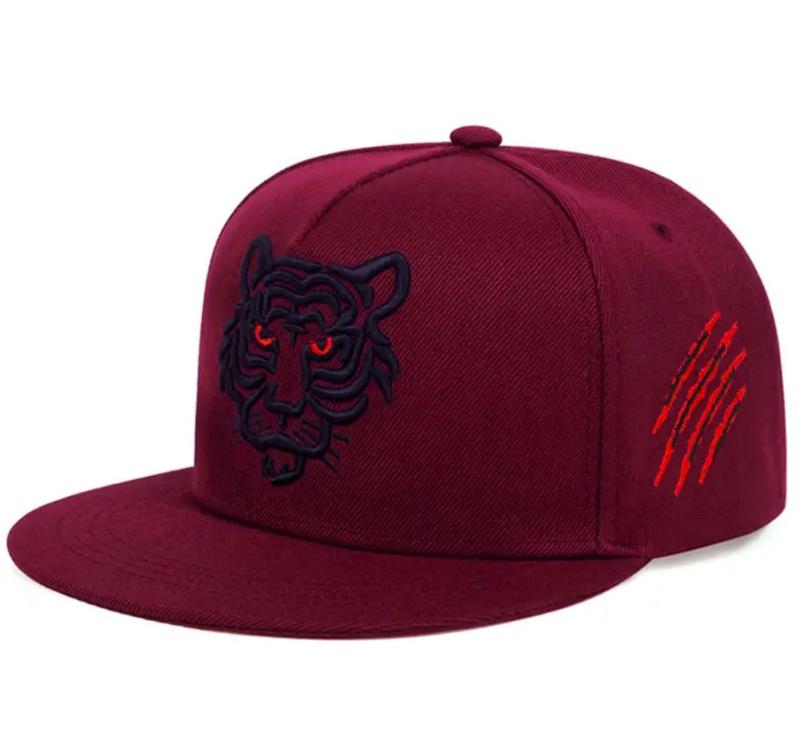 Hot Selling Tiger Pattern Baseball Cap Versatile Peaked Cap For Men And Women , Ideal choice for Gifts