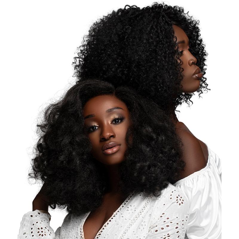 Sensationnel Synthetic Hair Half Wig Instant Weave Curls Kinks N Co Rain Maker