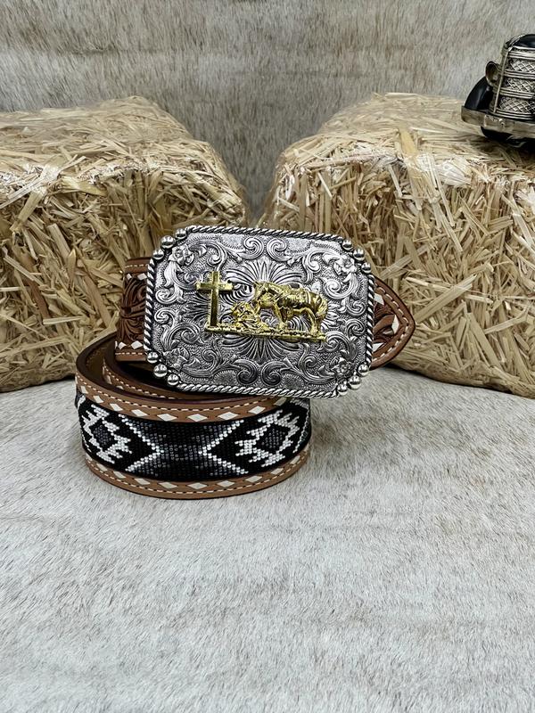 BUCKLE - Damian Oracion Del Vaquero Silver