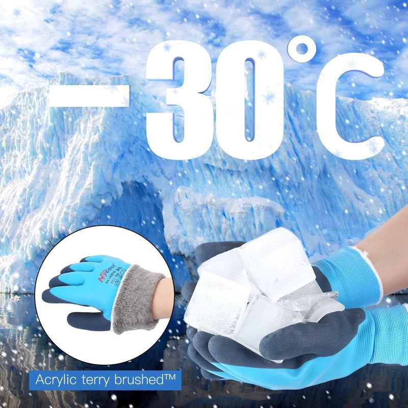 Mens Waterproof Thermal Winter Work Gloves