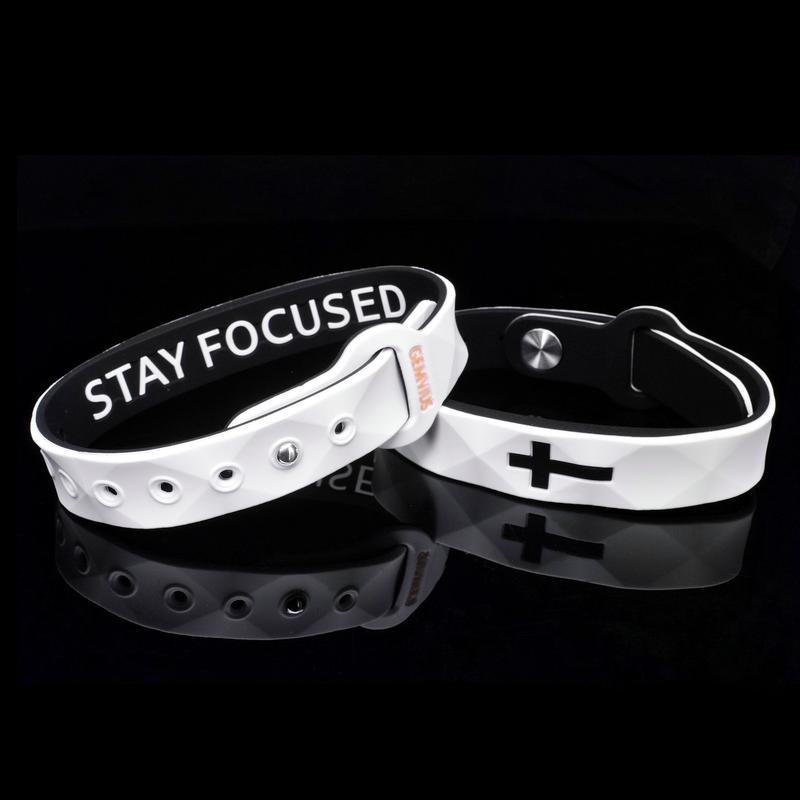 Gemvius Stay Focused Faith Bracelet - Size Adjustable