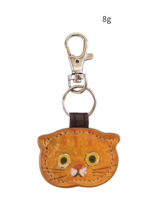 Cute Cat Design Keychain, Animal Shaped Keychain for Women & Men, Fashion Accessories for Bag Decoration