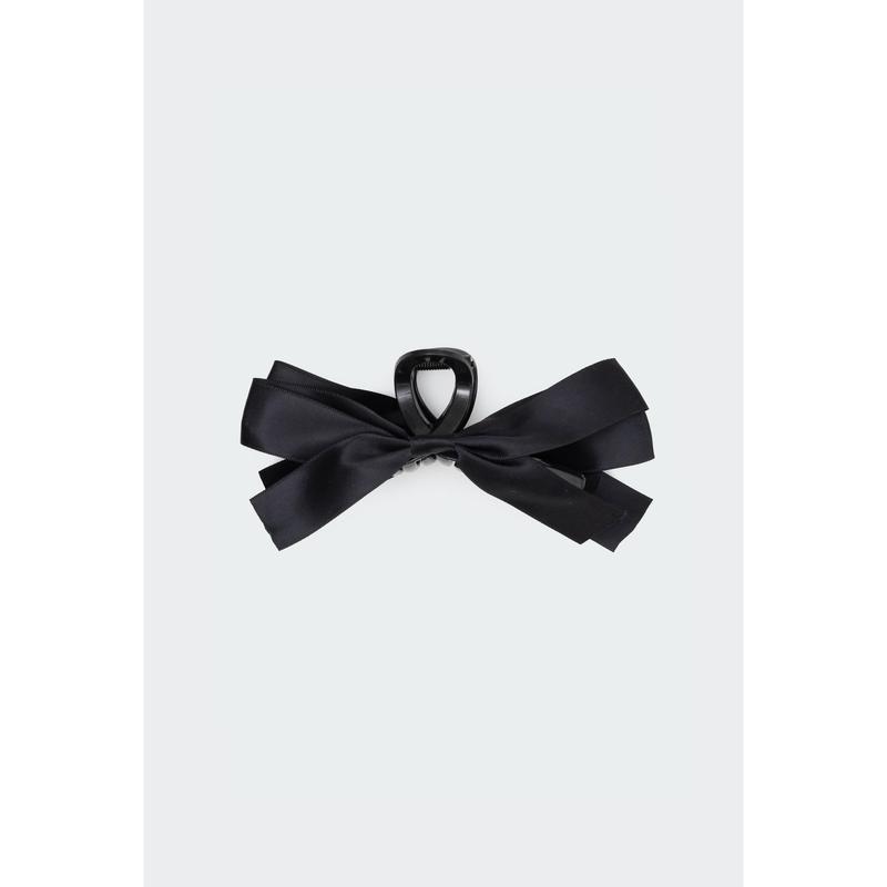 Satin Bow Hair Clip