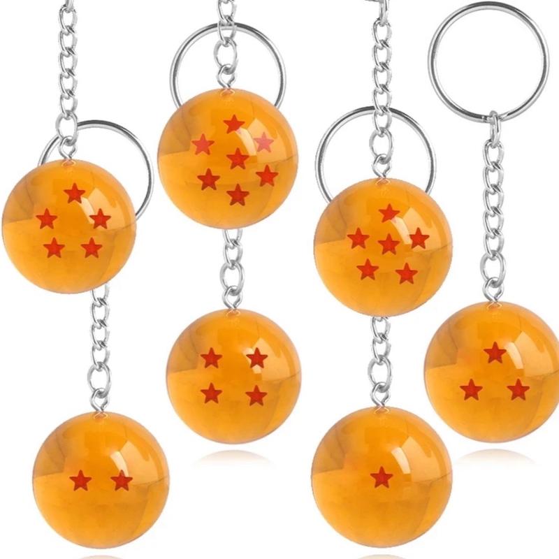 Dragon Ball Z Keychain - Anime, Durable Silicone & Round Design