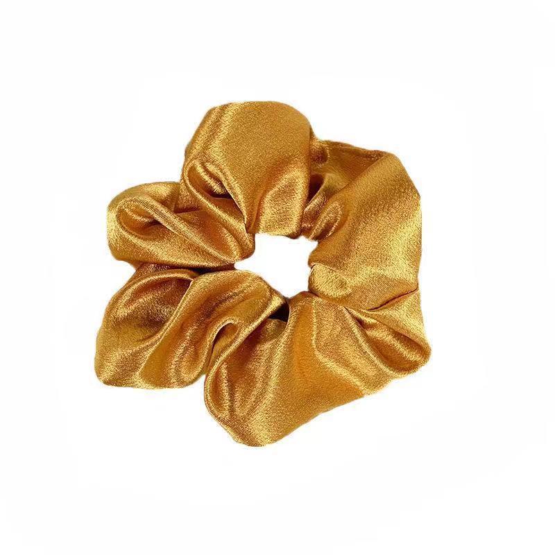 SuperNova Satin Silk Scrunchies for Women - Soft & Silky Hair Accessories, Elegant, Comfortable & Perfect for Curly or Straight Hair