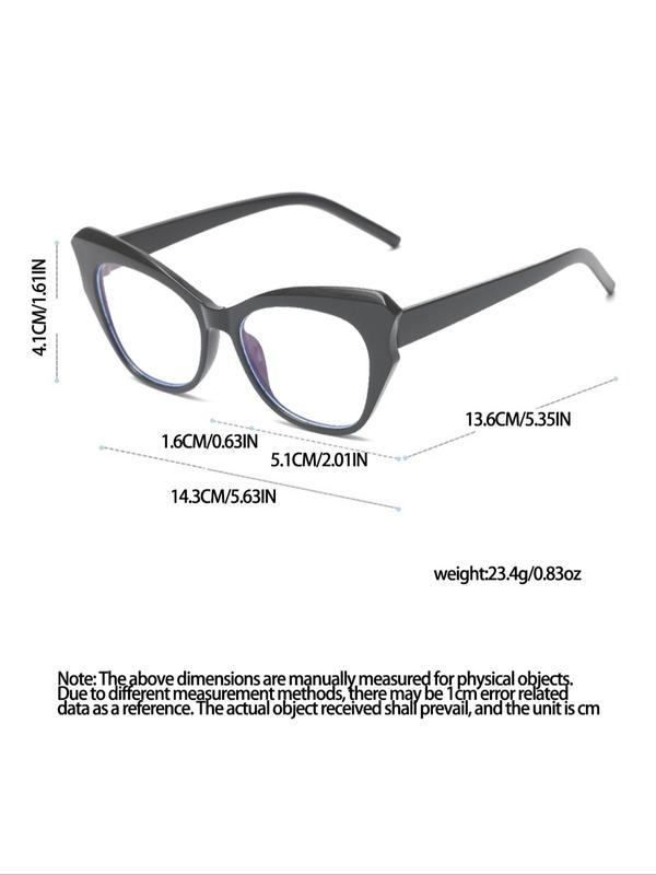 Simple Eyeglasses for Everyday Use, Basic Square Frame Fashion Eyeglasses for Women & Men, Fashion Eyeglasses for Work, Daily Clothing Decor, Perfect for Student Daily Use