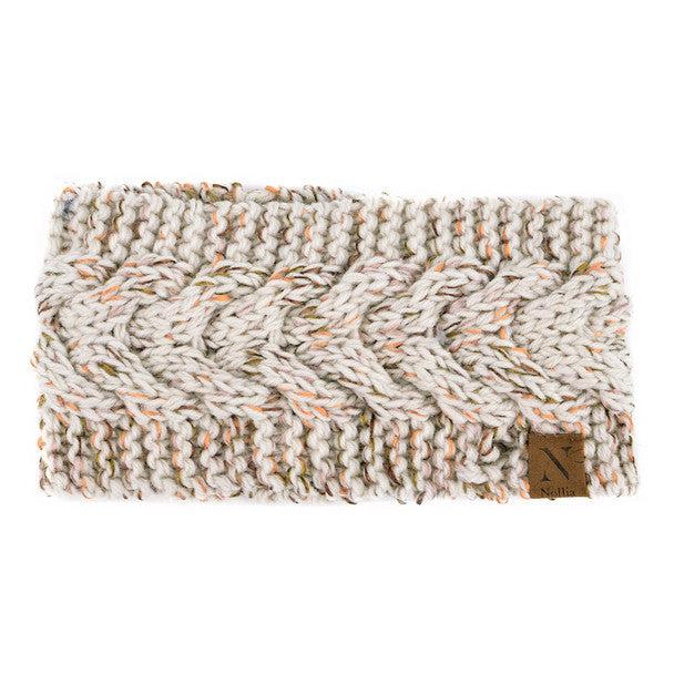 Women's Winter Head Band - Speckled Knit Winter