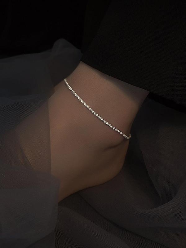 Women's Minimalist Adjustable Anklet