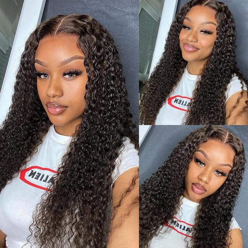 Bling Hair Glueless Wig Human Hair Deep Wave 6x4 5x5 Pre Cut Lace Wig Human Hair Ready To Wear Lace Closure Wigs for Women 13x4 13x6 Lace Front Wig