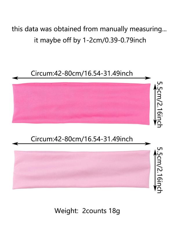 Solid Color High Stretch Hair Band, Casual Elastic Hair Band for Women & Girls, Fashion Hair Accessories for Daily Wear